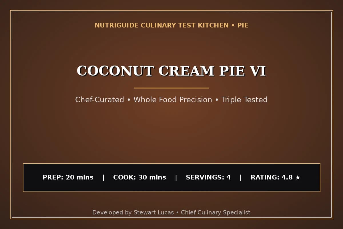 Coconut Cream Pie Vi