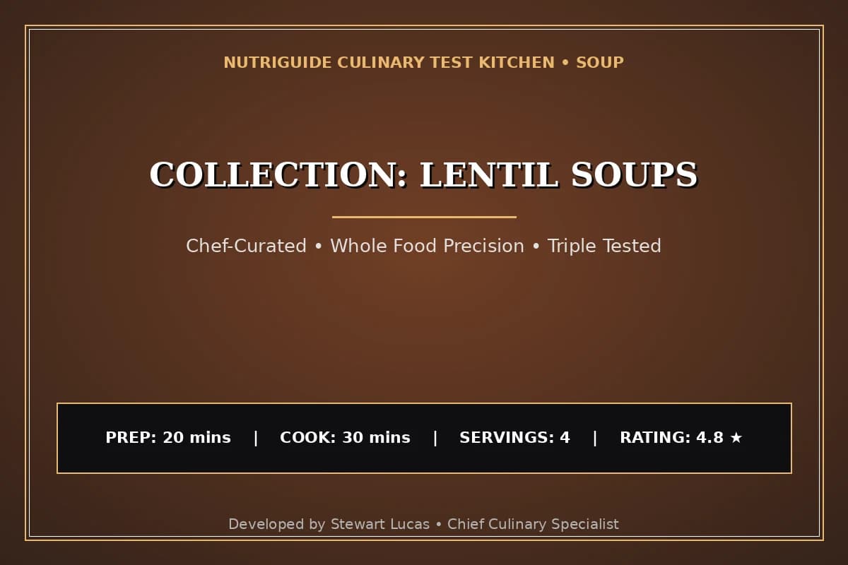 Collection: Lentil Soups