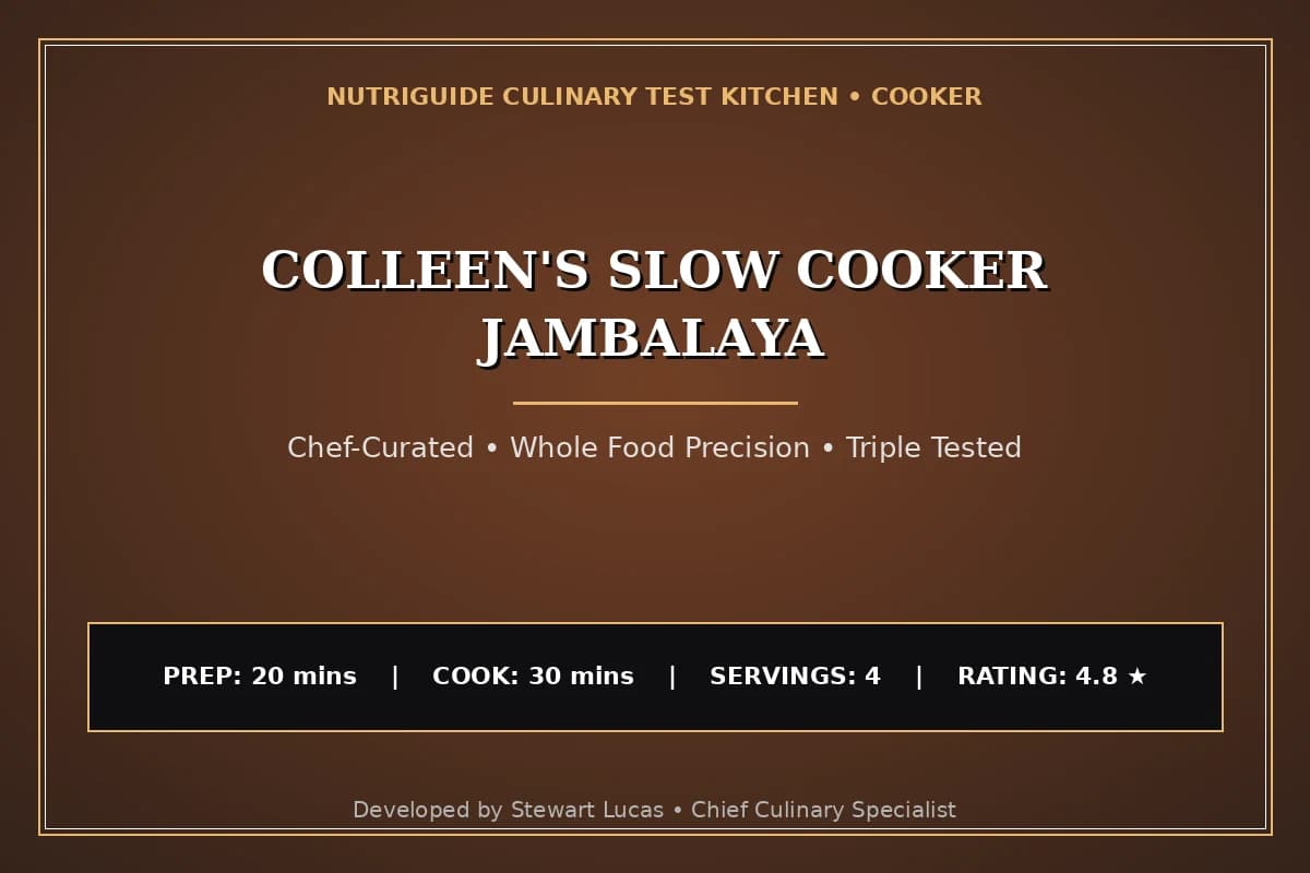 Colleen'S Slow Cooker Jambalaya