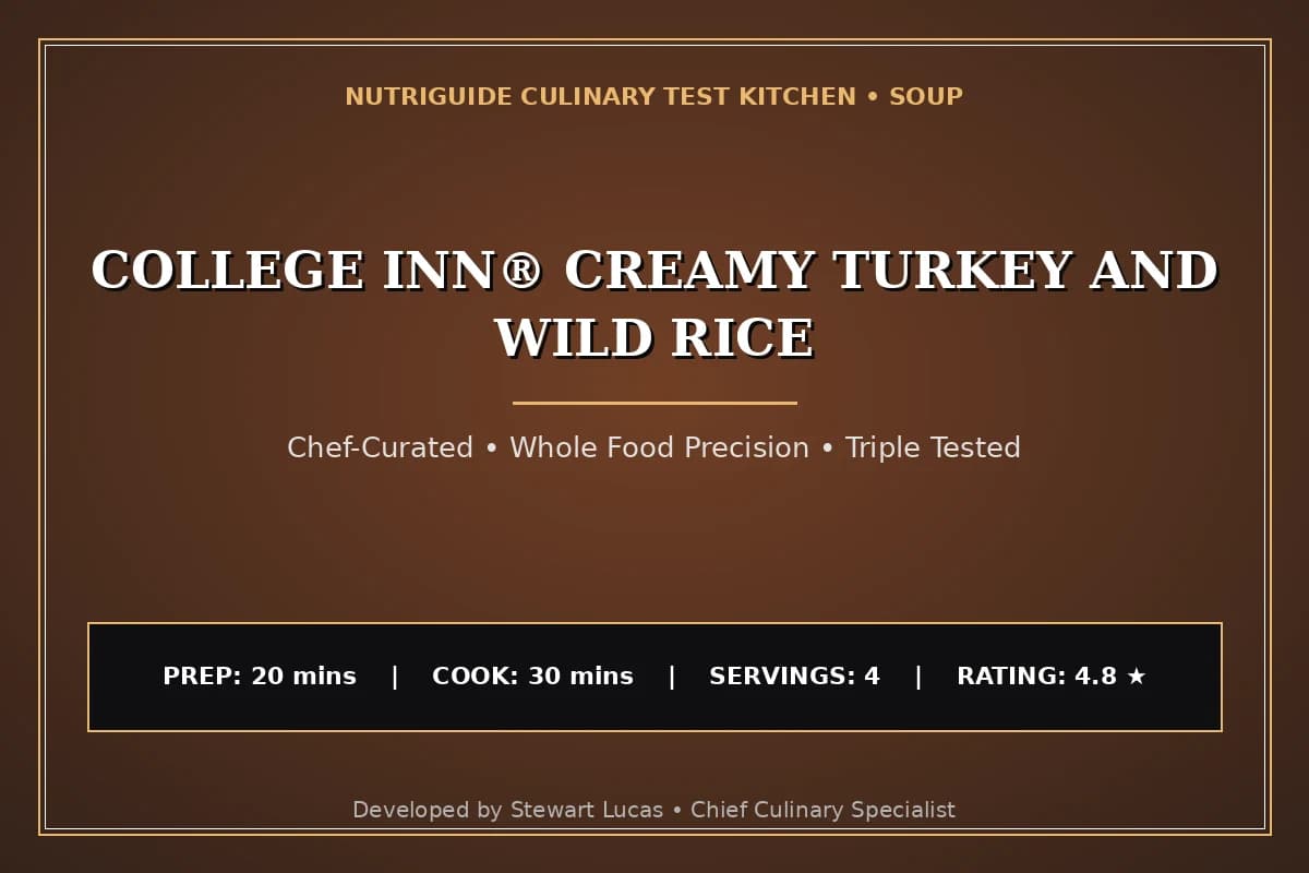 College Inn® Creamy Turkey And Wild Rice