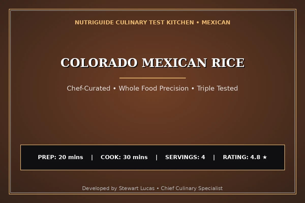 Colorado Mexican Rice
