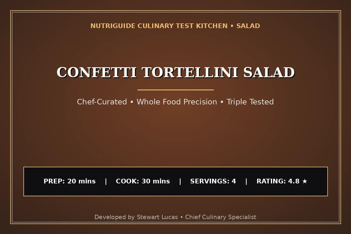 Confetti Tortellini Salad