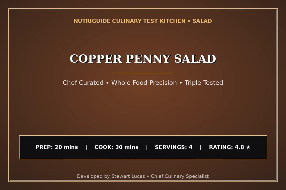 Copper Penny Salad