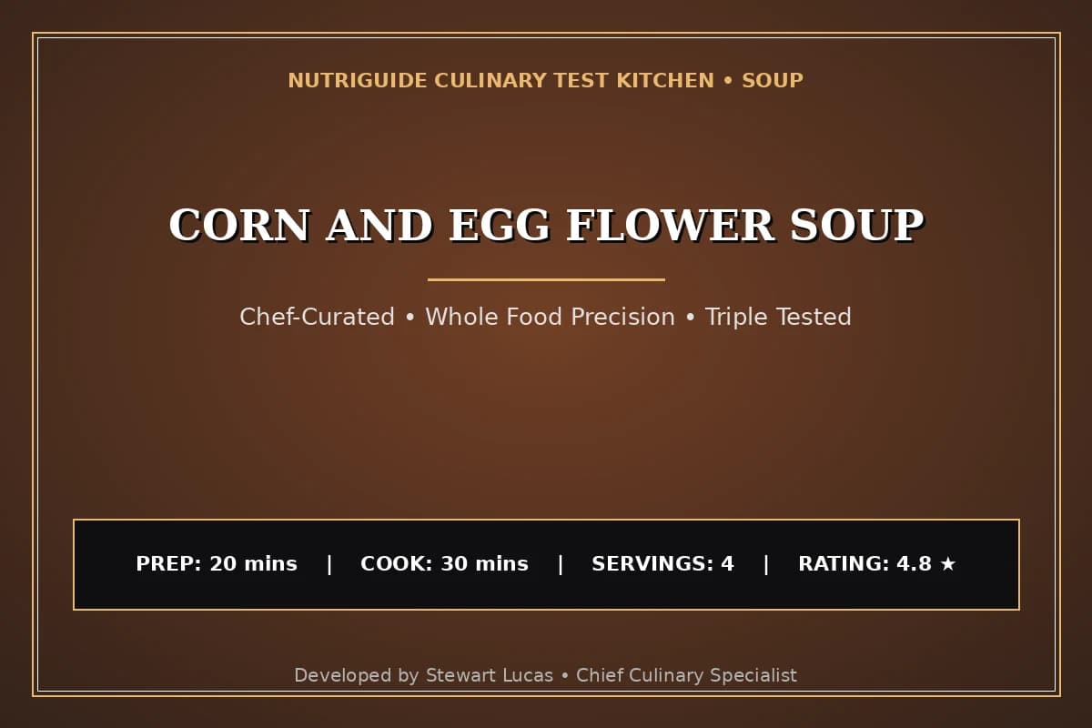 Corn And Egg Flower Soup