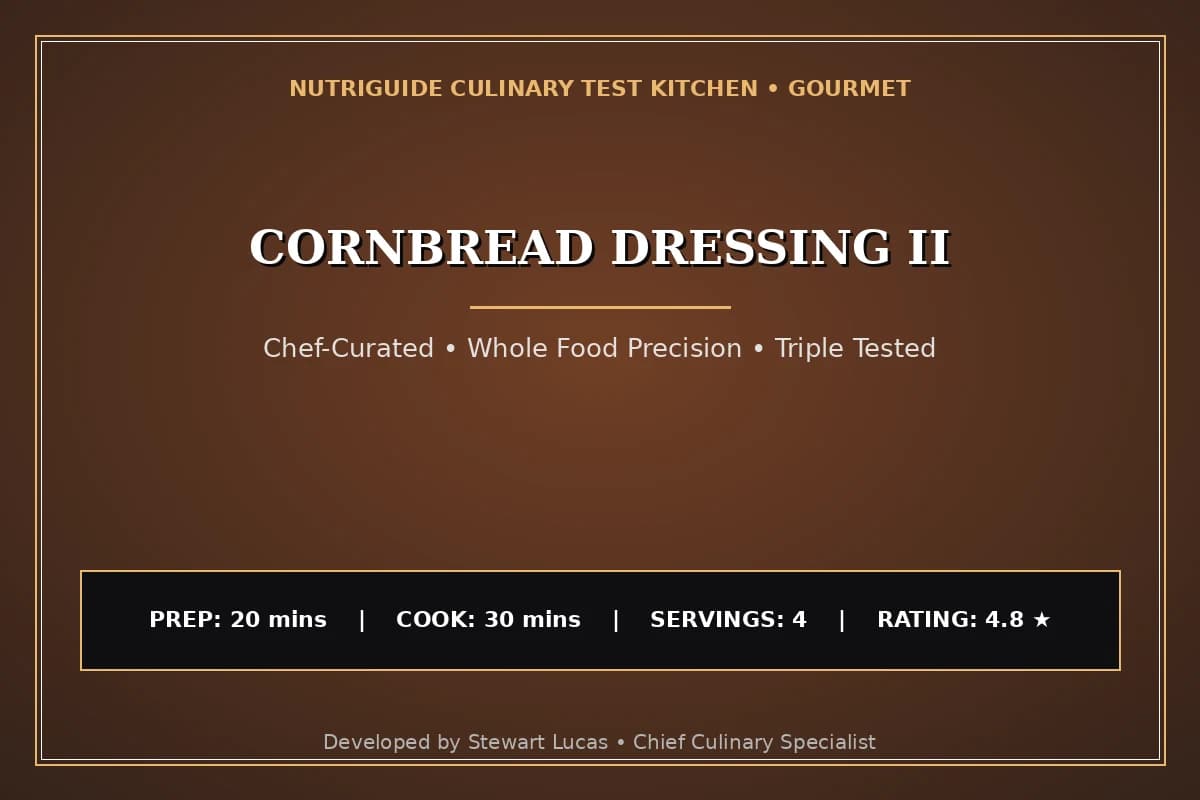 Cornbread Dressing Ii