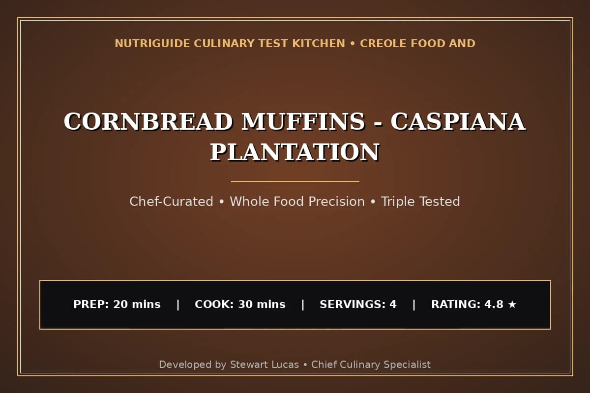 Cornbread Muffins - Caspiana Plantation