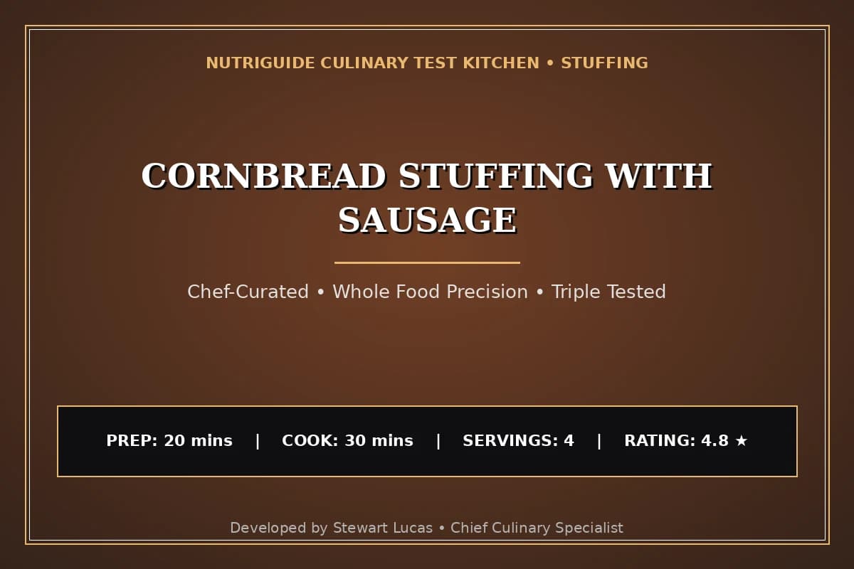 Cornbread Stuffing With Sausage