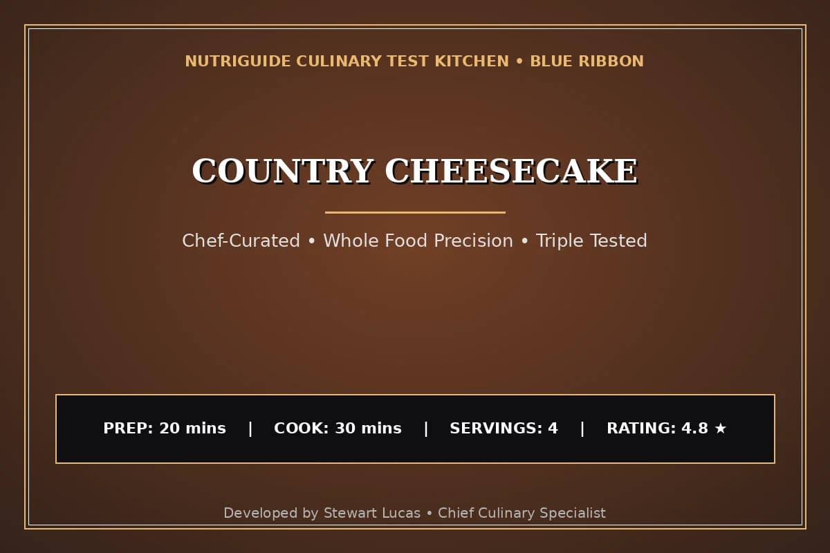 Country Cheesecake