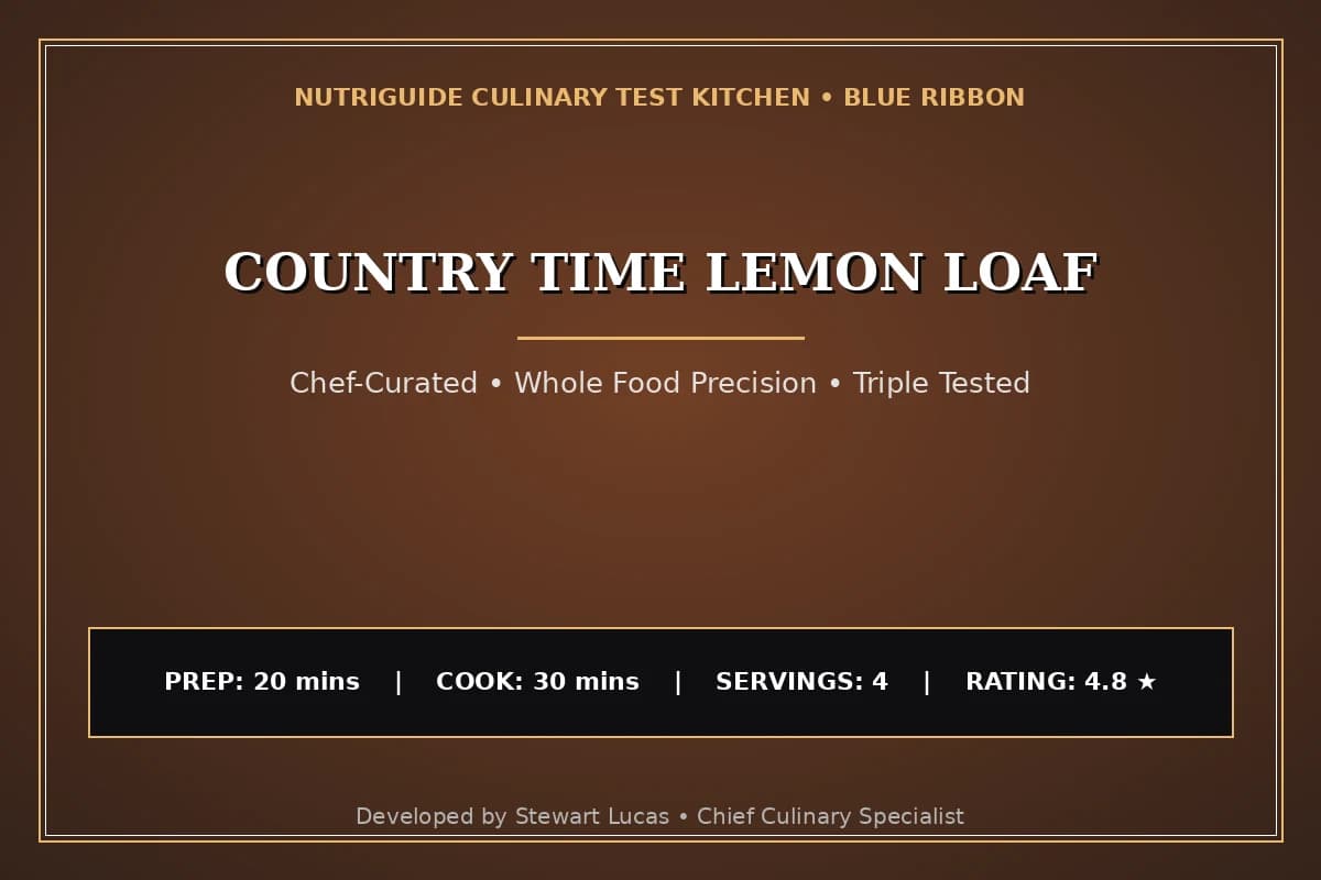 Country Time Lemon Loaf