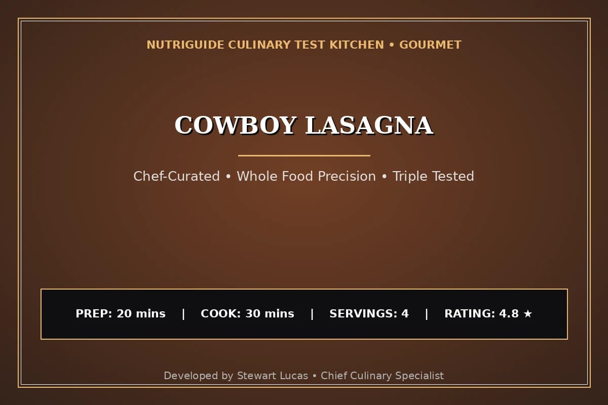 Cowboy Lasagna