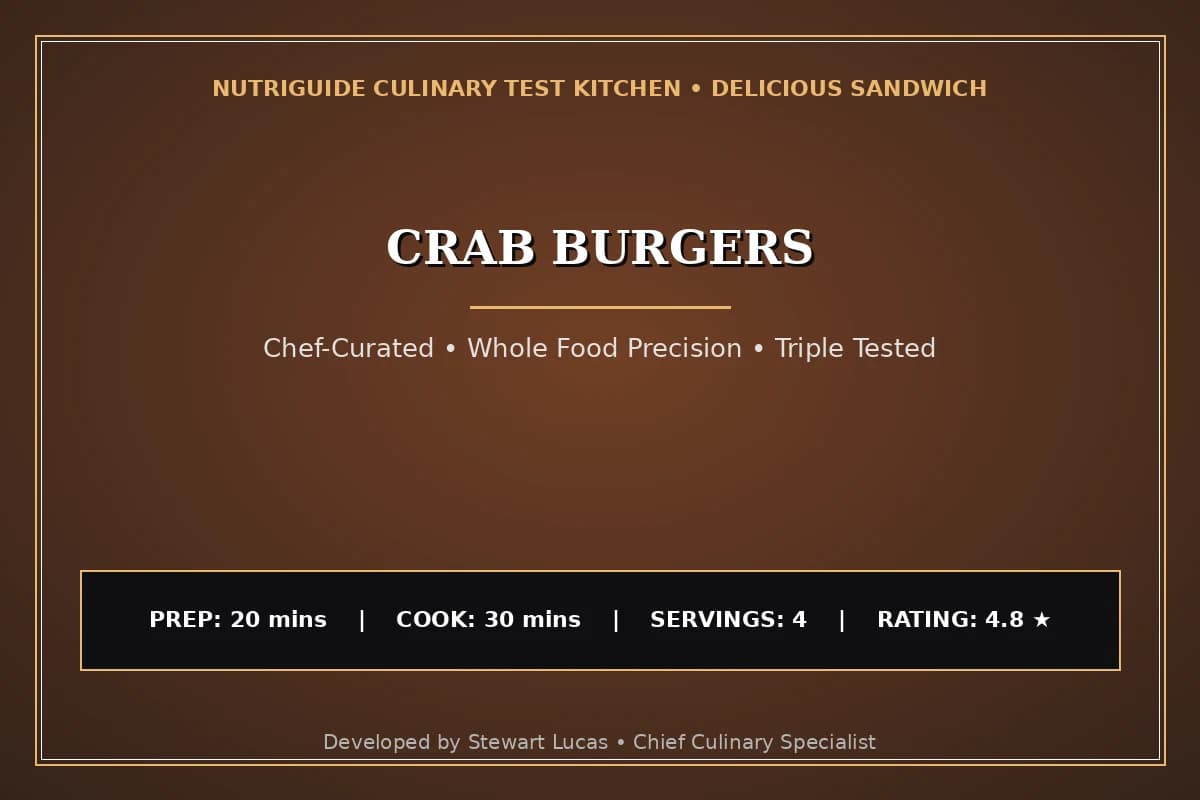 Crab Burgers