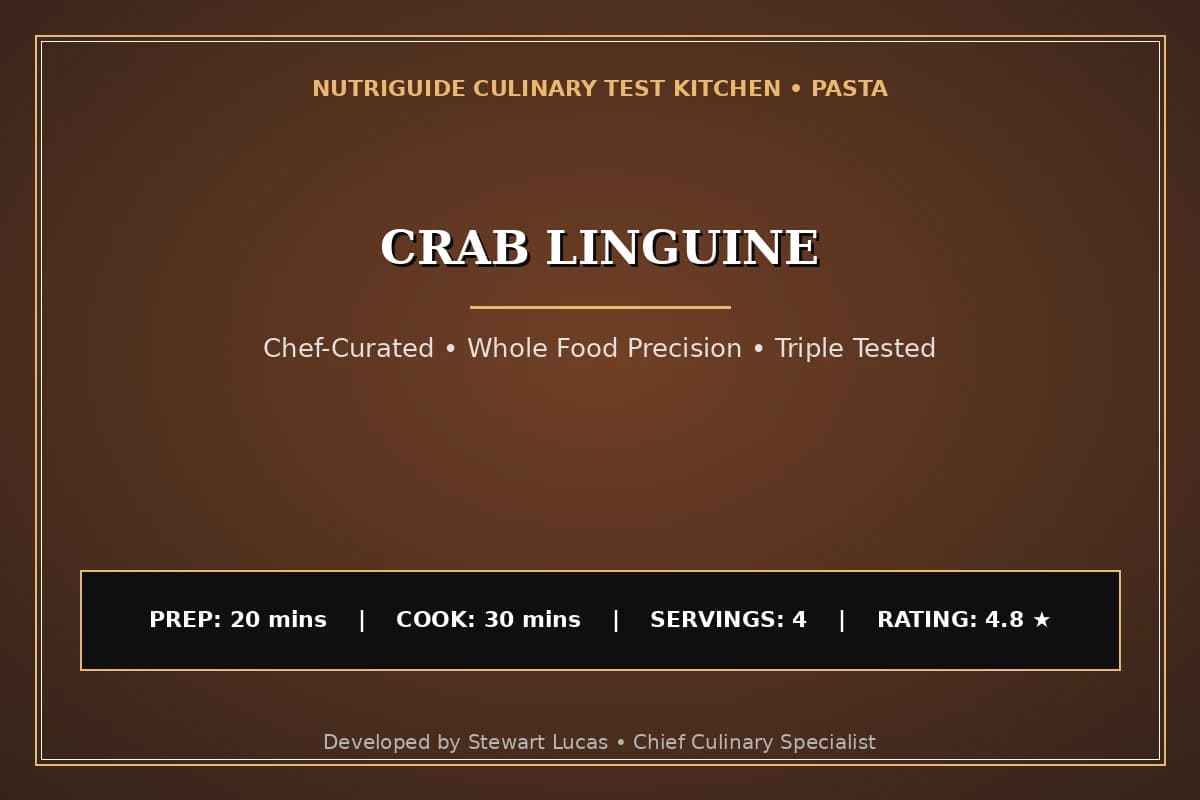 Crab Linguine