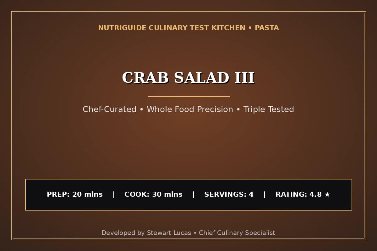 Crab Salad Iii
