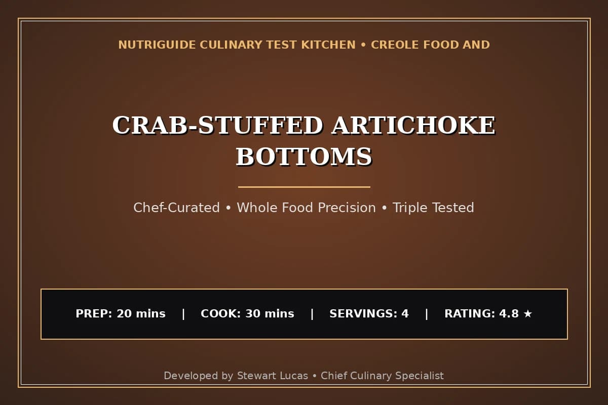 Crab-Stuffed Artichoke Bottoms