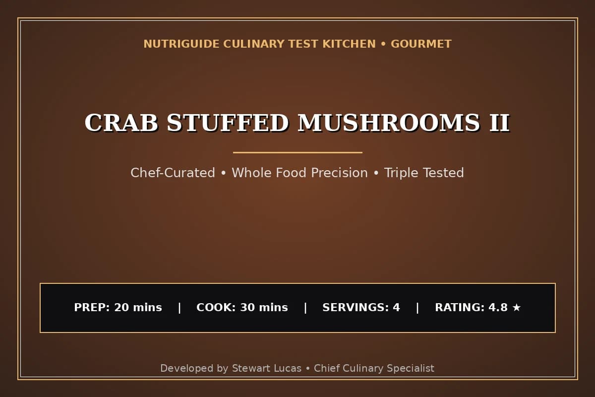 Crab Stuffed Mushrooms Ii