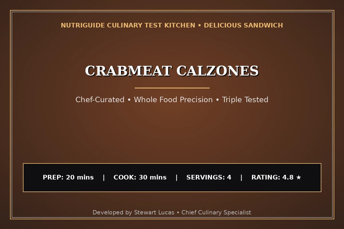 Crabmeat Calzones