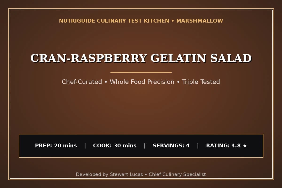 Cran-Raspberry Gelatin Salad