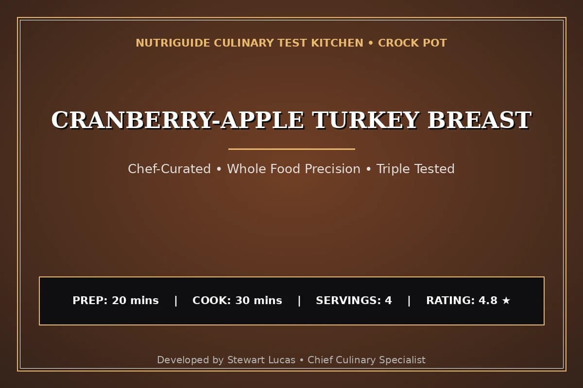 Cranberry-Apple Turkey Breast