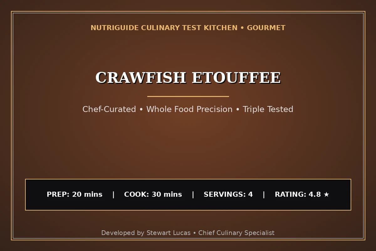 Crawfish Etouffee