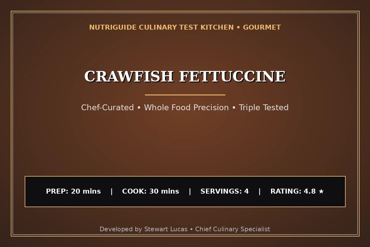 Crawfish Fettuccine
