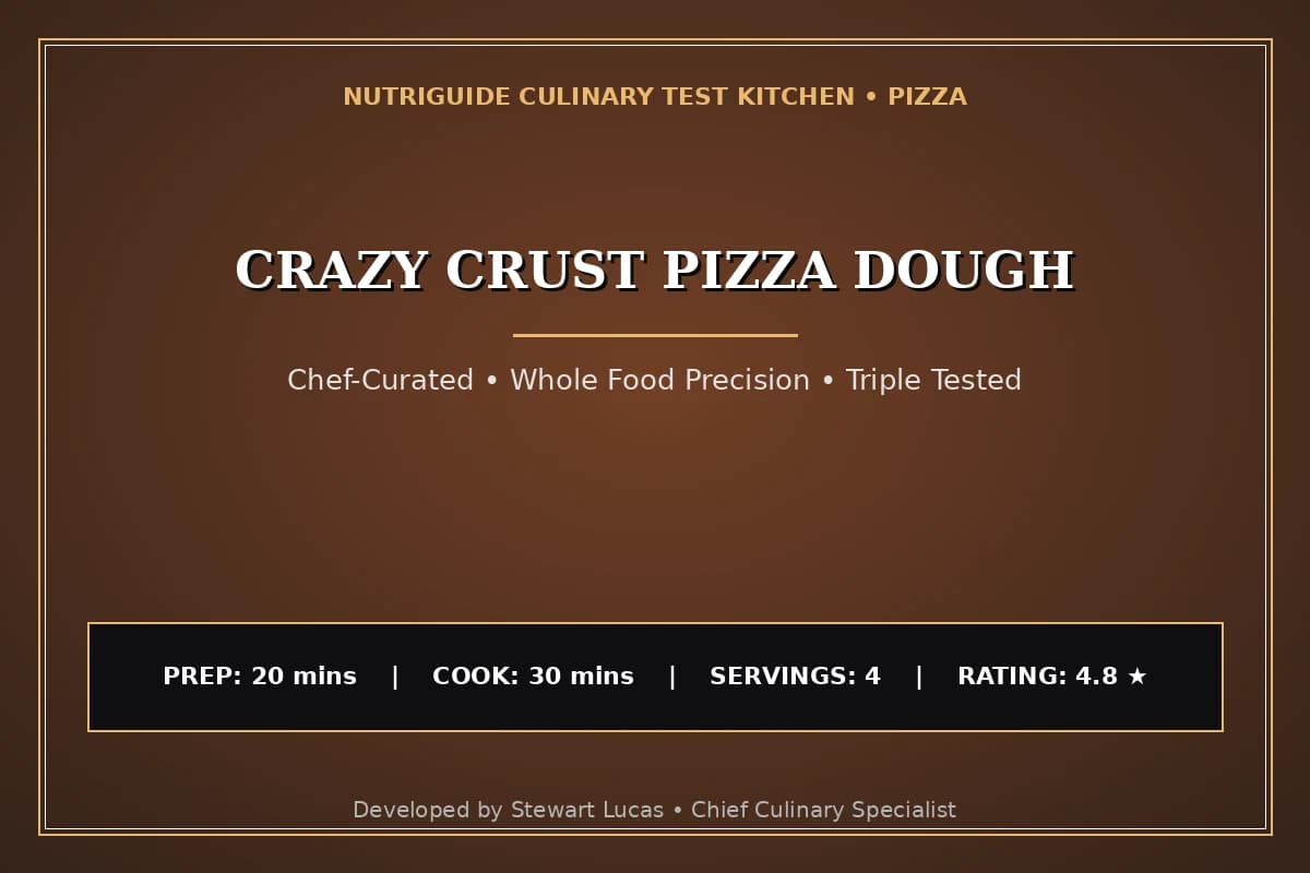 Crazy Crust Pizza Dough