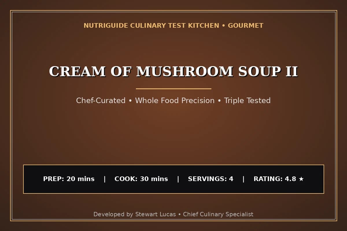 Cream Of Mushroom Soup Ii