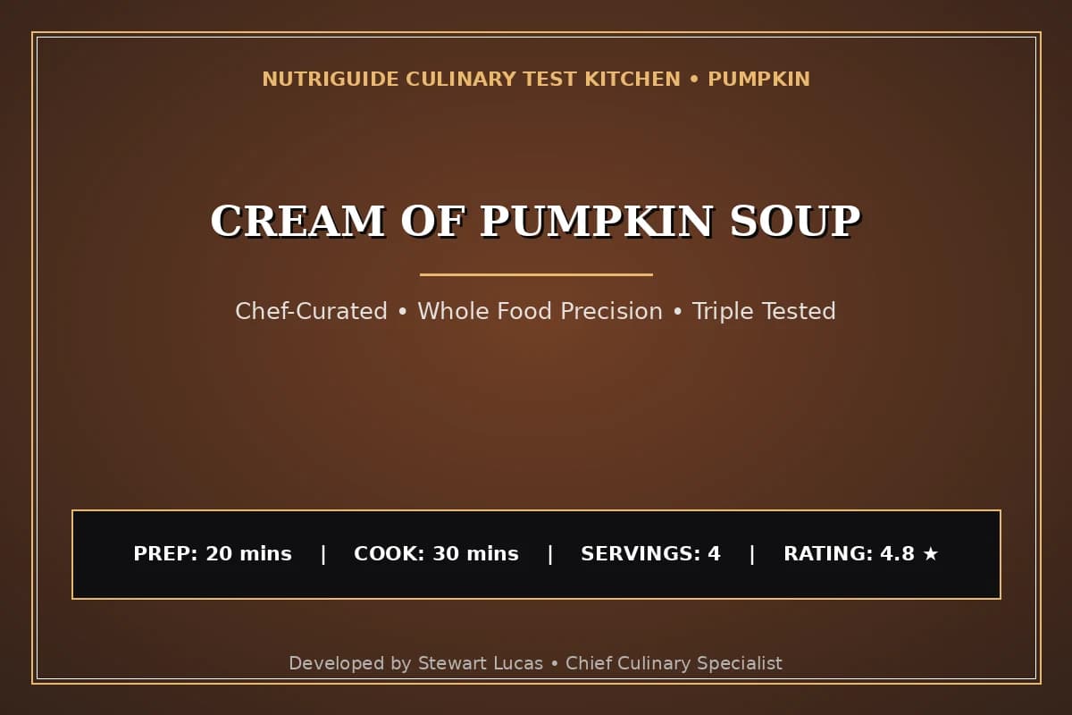 Cream Of Pumpkin Soup