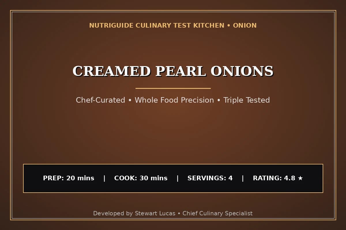Creamed Pearl Onions