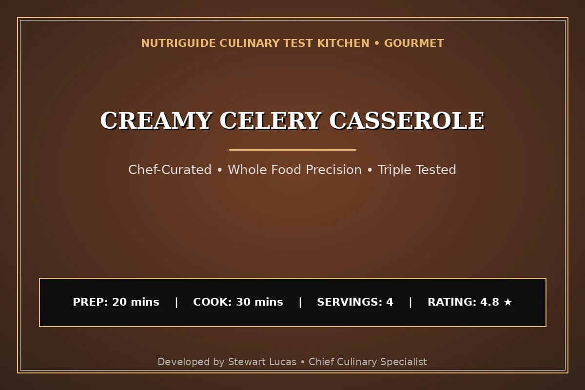Creamy Celery Casserole