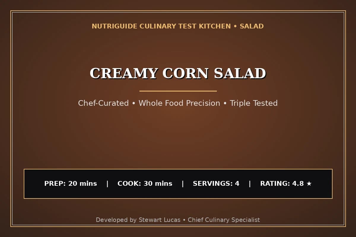 Creamy Corn Salad