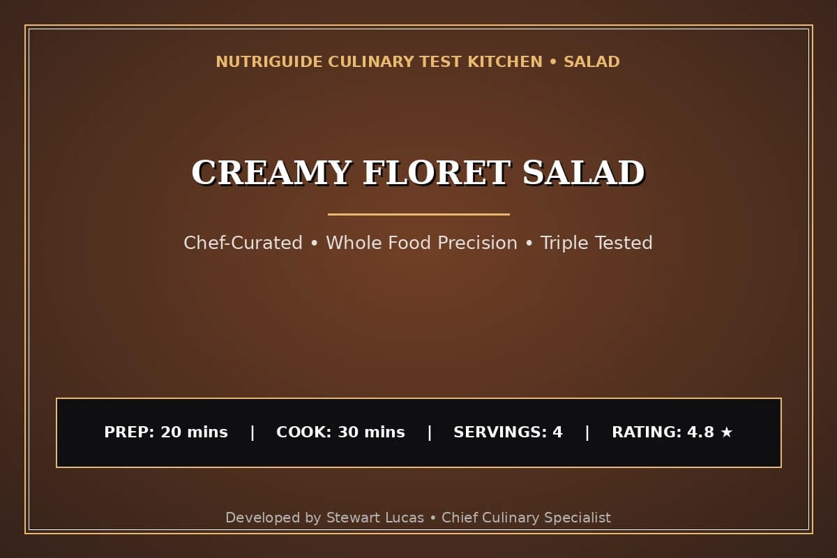 Creamy Floret Salad