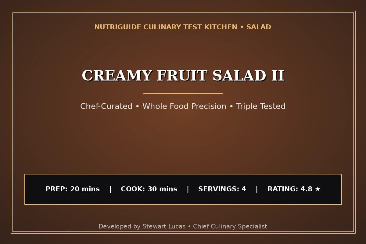 Creamy Fruit Salad Ii