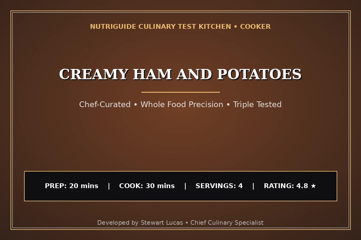 Creamy Ham And Potatoes