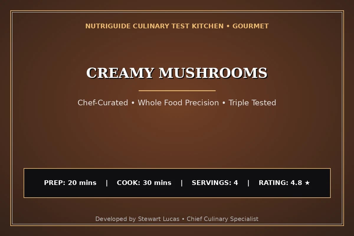 Creamy Mushrooms