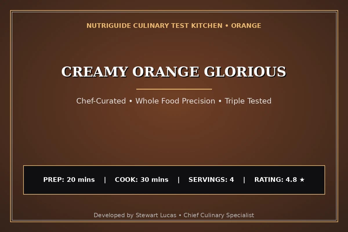 Creamy Orange Glorious