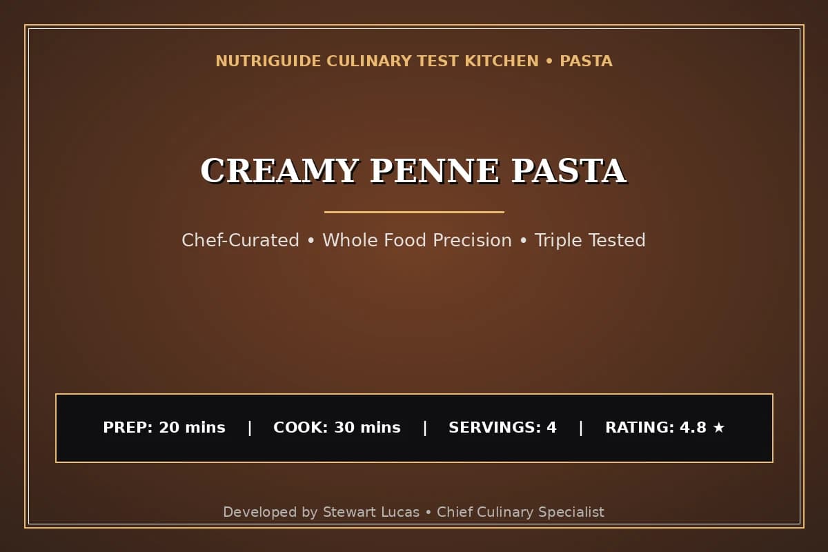 Creamy Penne Pasta