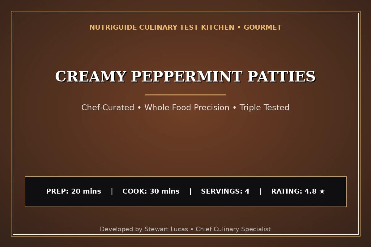 Creamy Peppermint Patties