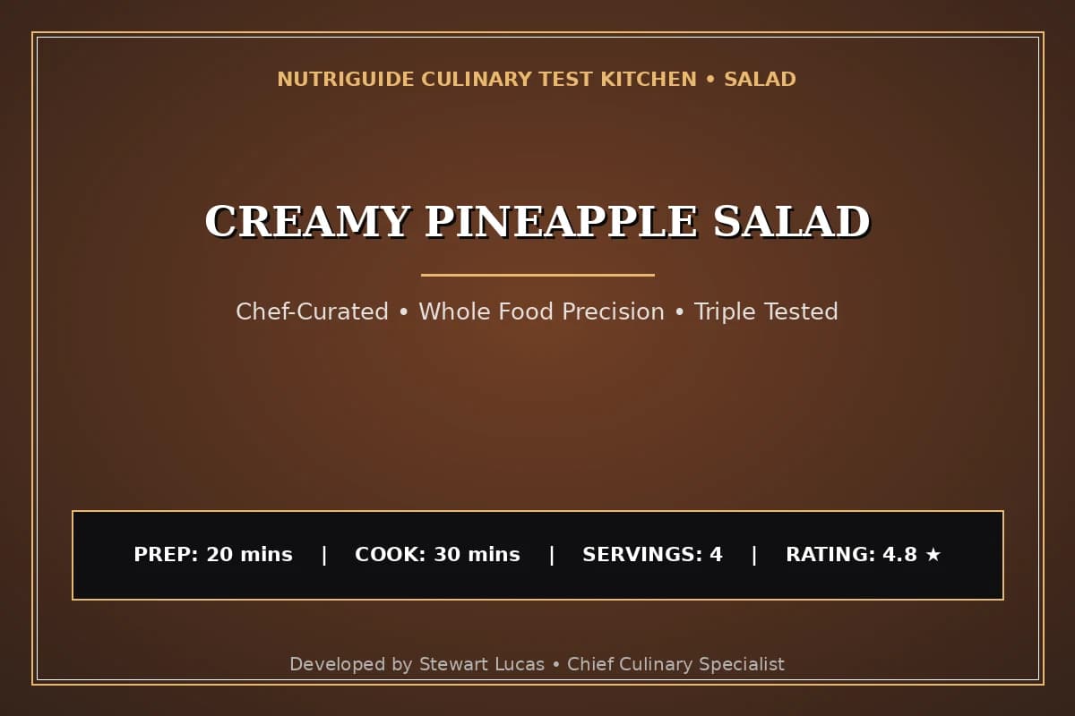 Creamy Pineapple Salad