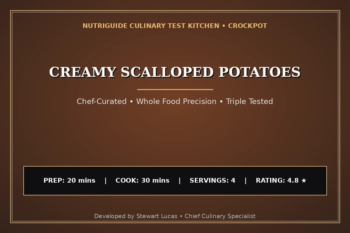Creamy Scalloped Potatoes