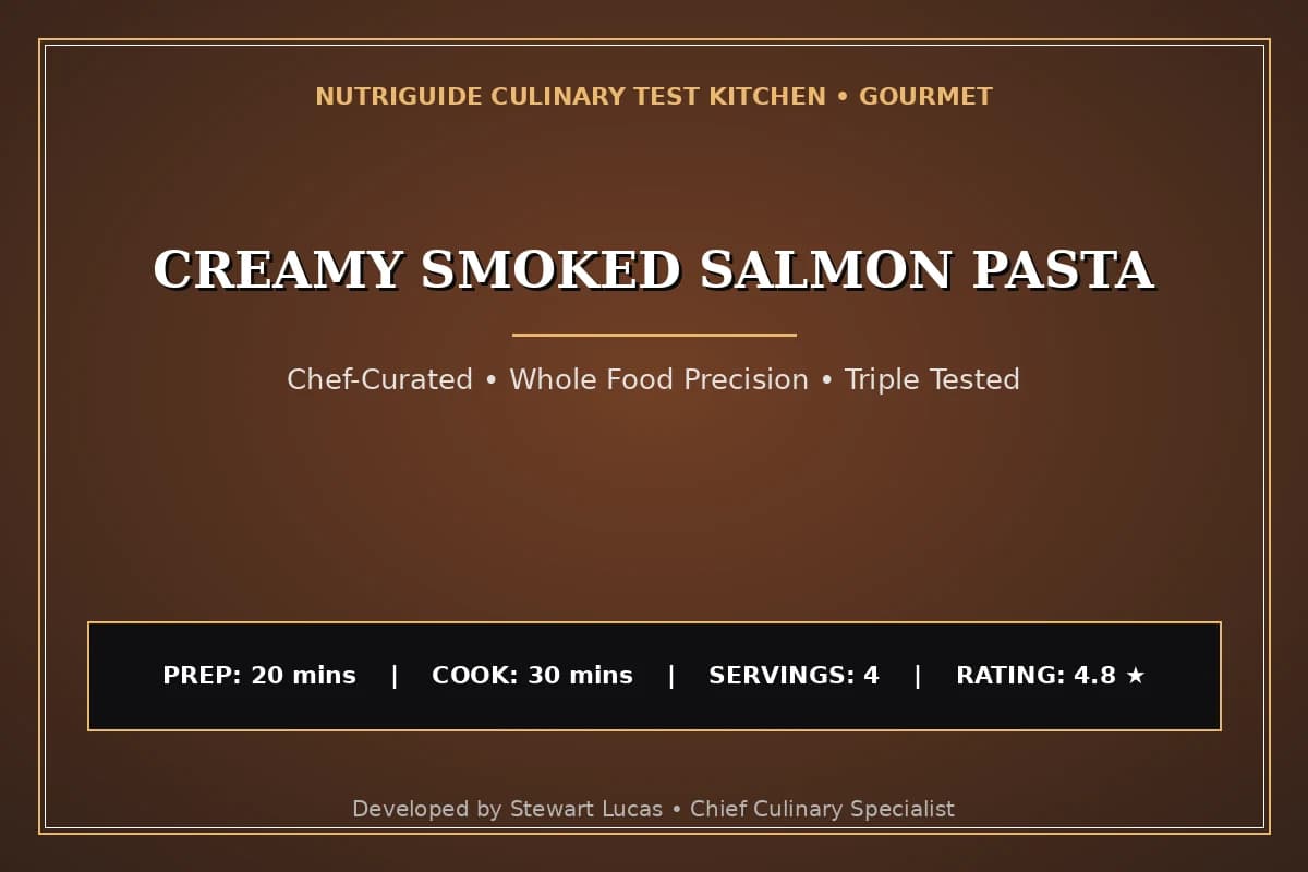 Creamy Smoked Salmon Pasta