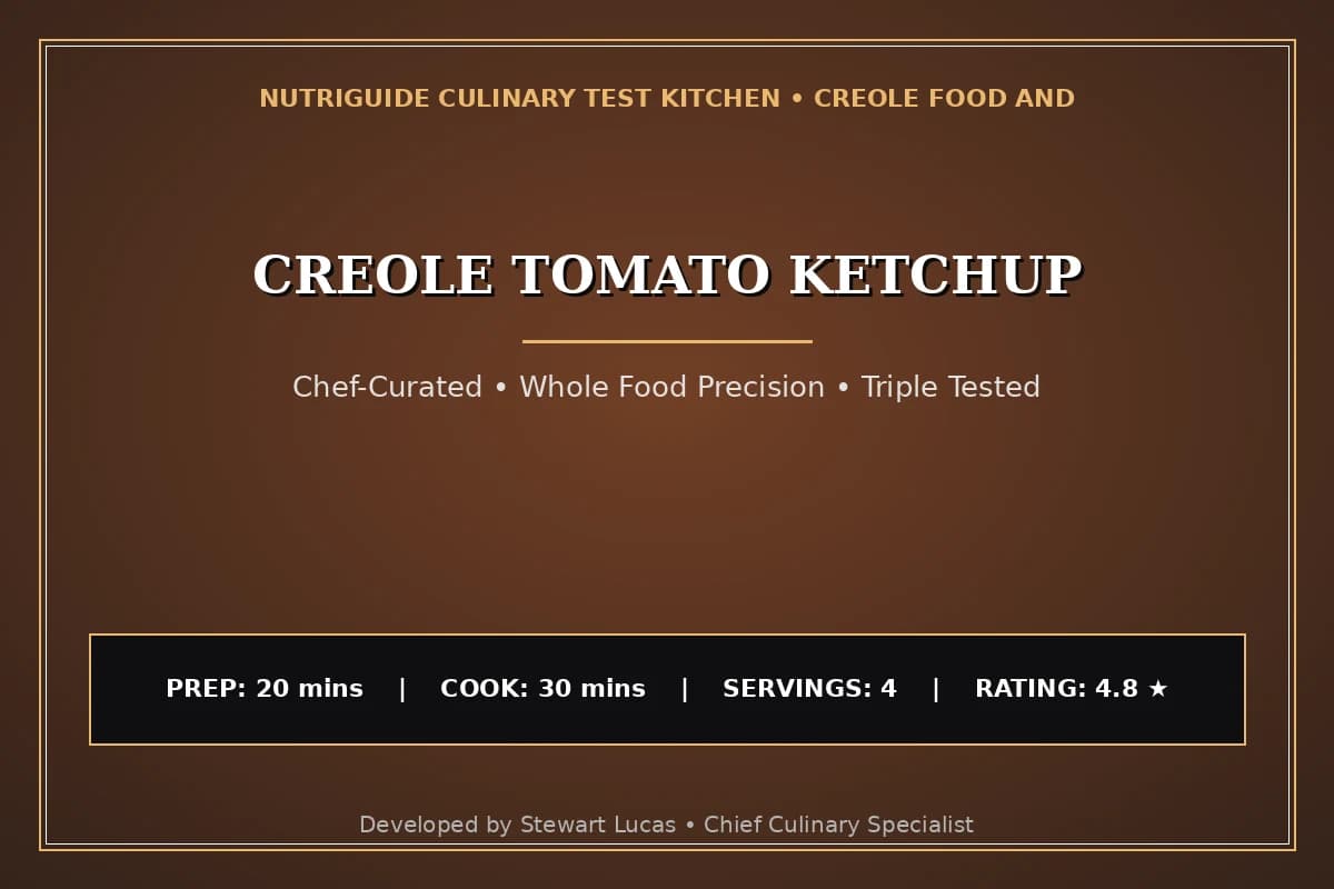 Creole Tomato Ketchup