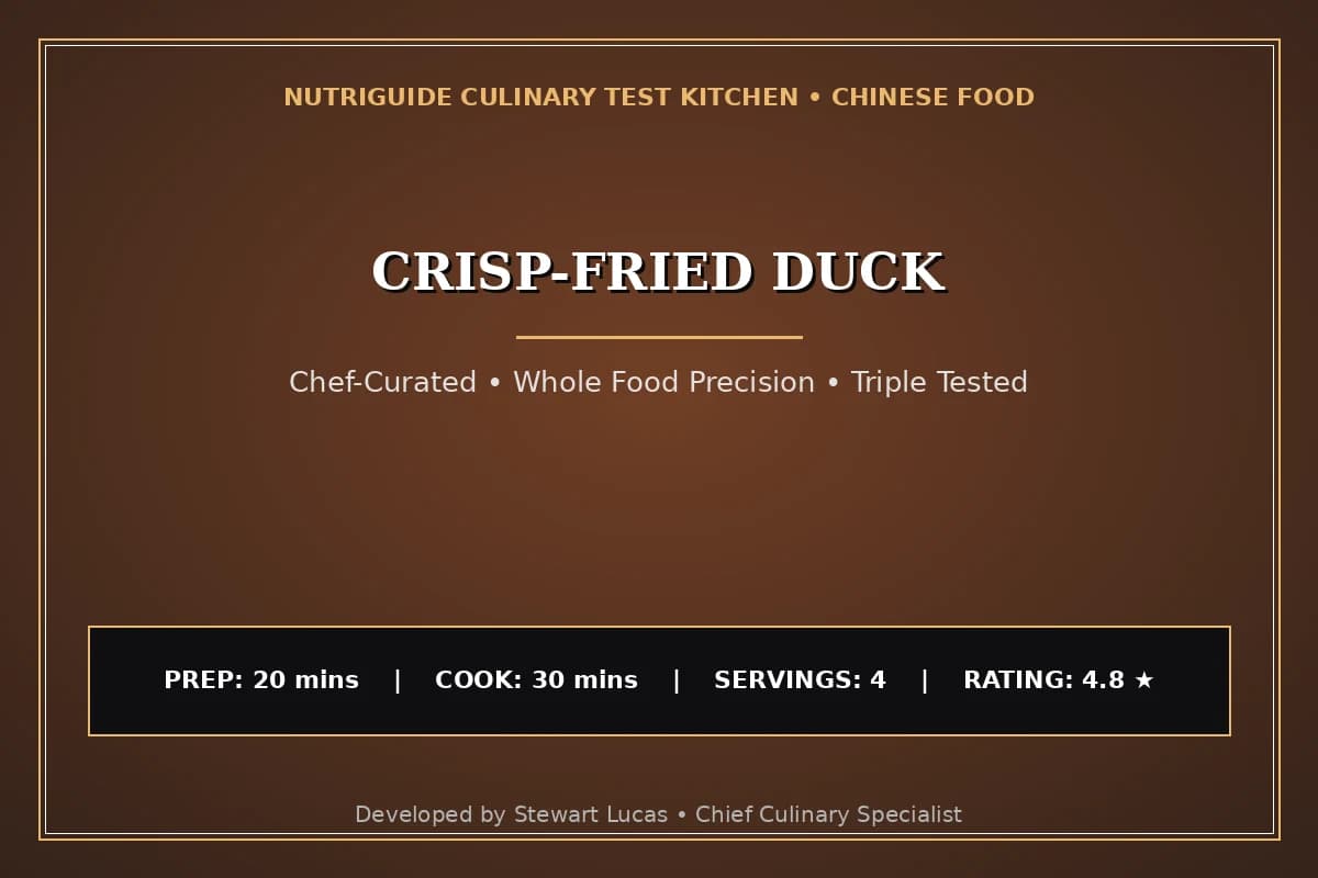 Crisp-Fried Duck