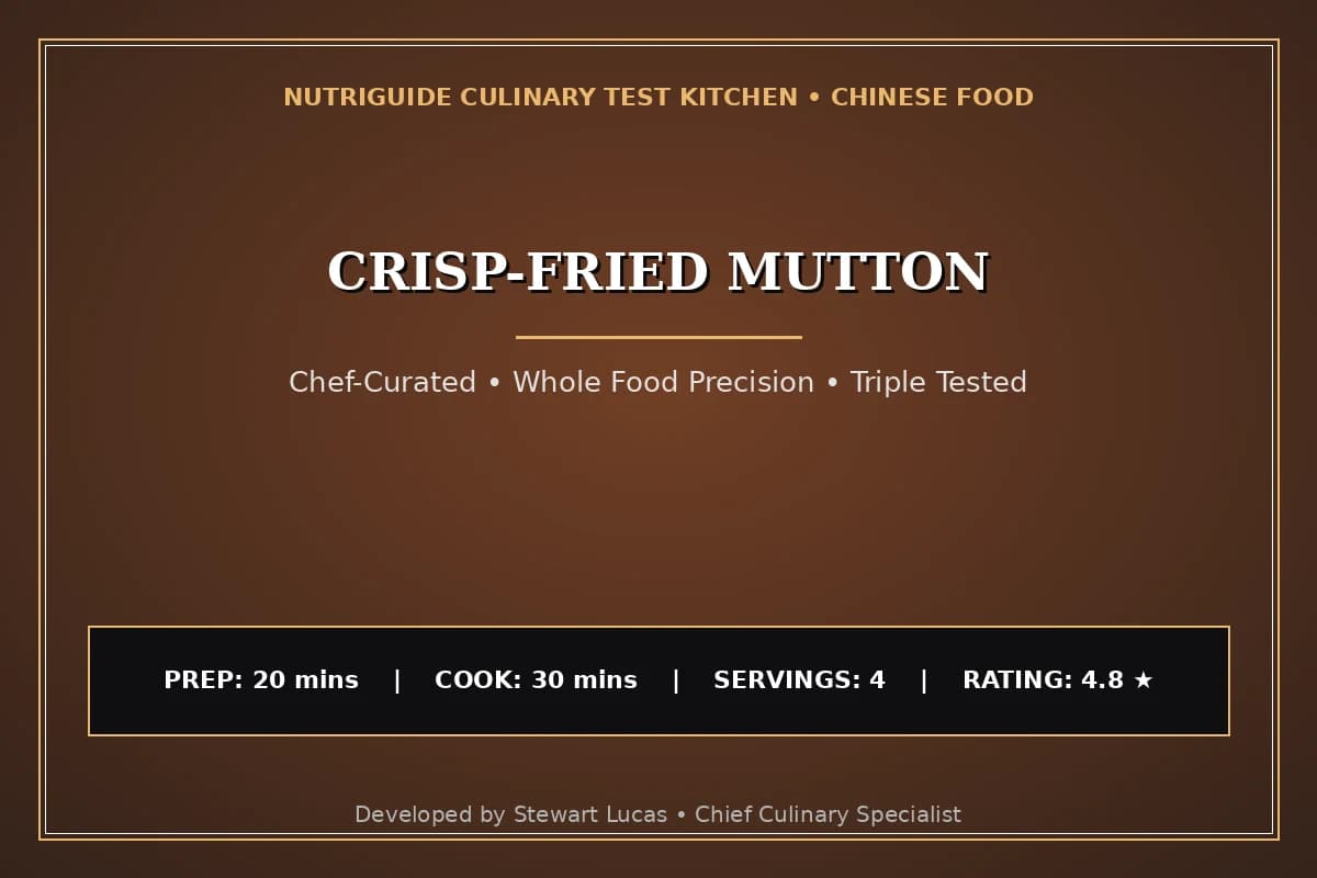 Crisp-Fried Mutton