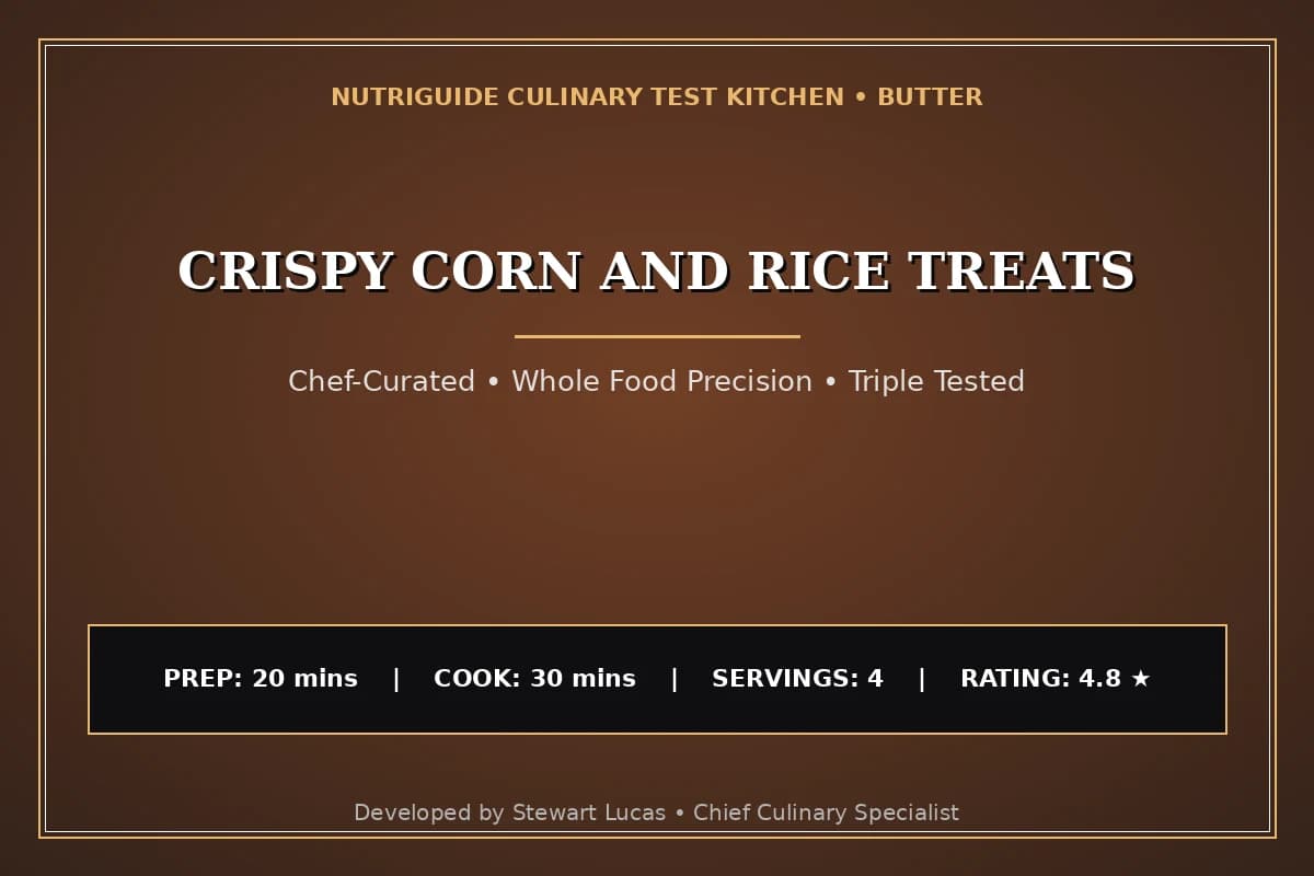 Crispy Corn And Rice Treats