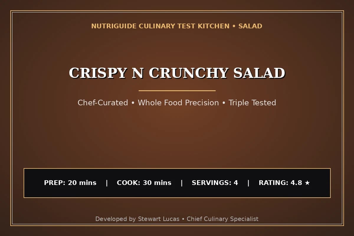 Crispy N Crunchy Salad