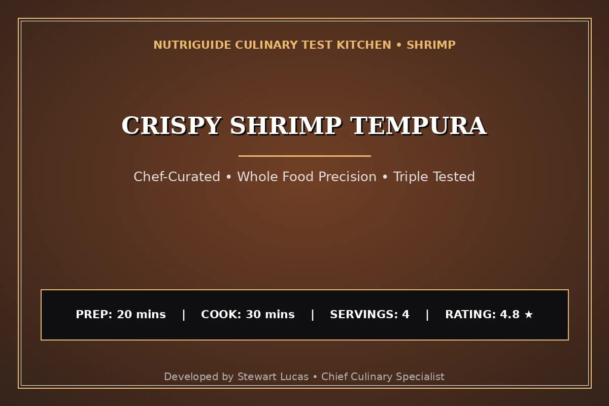 Crispy Shrimp Tempura