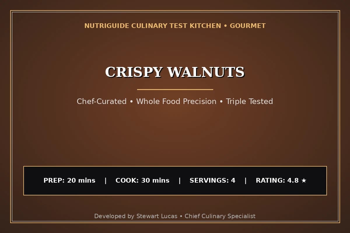 Crispy Walnuts