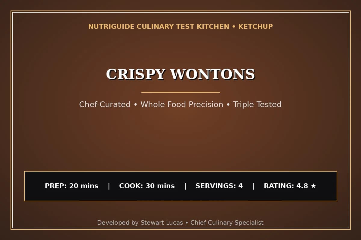 Crispy Wontons