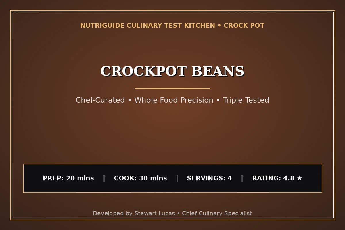 Crockpot Beans