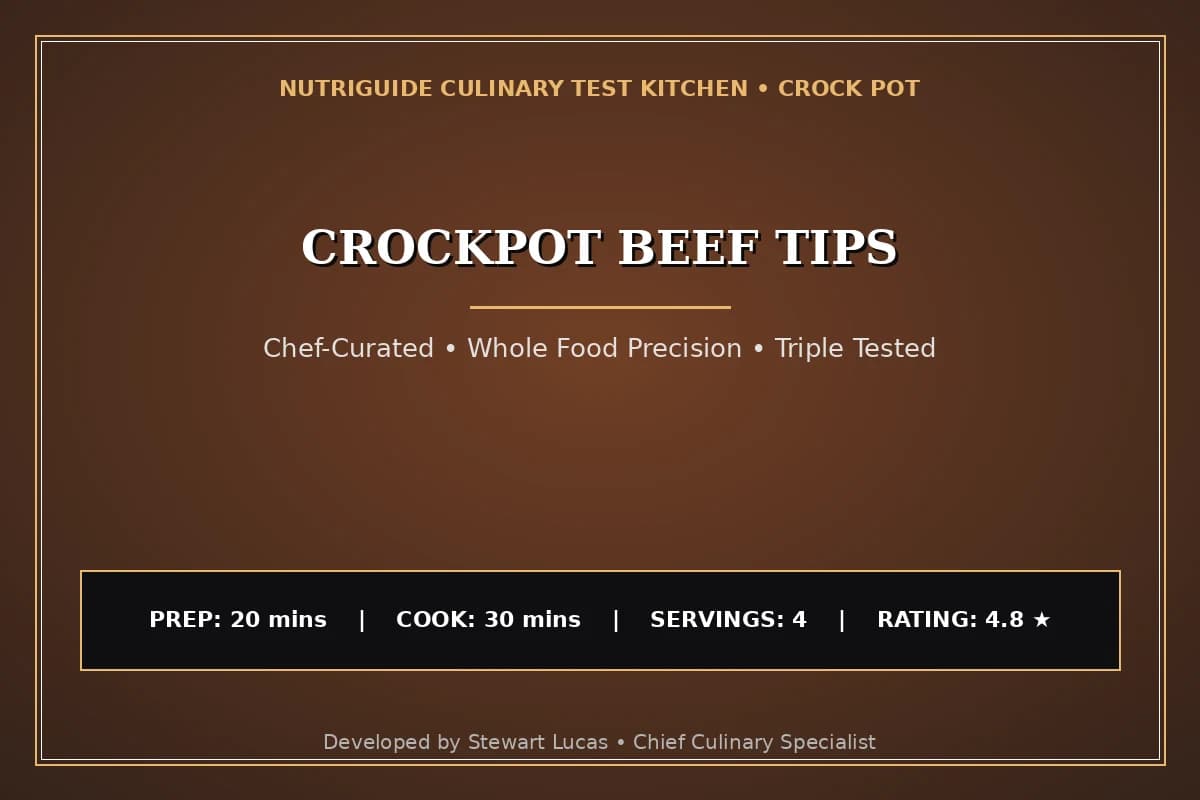 Crockpot Beef Tips